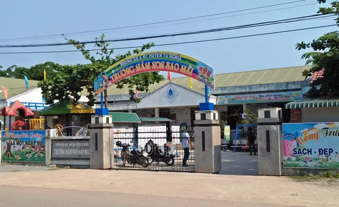 Một cô giáo trường mầm non Sao Mai tố cáo Hiệu trưởng trường này ép cô phải phá thai để giữ thành tích của trường. Ảnh: TT