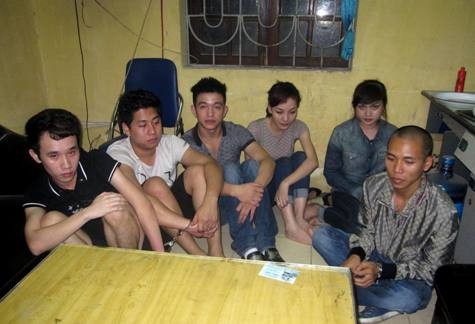 Các đối tượng trong "động lắc" bị bắt giữ chiều nay Các đối tượng trong "động lắc" bị bắt giữ chiều nay