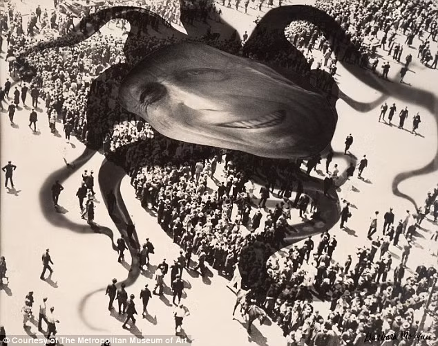 “Hearst Over The People” của Barbara Morgan, năm 1939