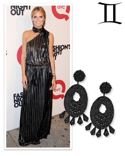 Song Tử - Gemini (21/5 -20/6): Cách chọn trang phục của bạn khá cổ điển, nhưng bạn lại biết cách làm chúng trở nên mới mẻ bởi cách kết hợp với các kiểu trang sức, phụ kiện độc đáo. Hãy học tập phong cách của Heidi Klum, Natalie Portman, Angelina Jolie, Nicole Kidman, Naomi Campbell. Song Tử - Gemini (21/5 -20/6): Cách chọn trang phục của bạn khá cổ điển, nhưng bạn lại biết cách làm chúng trở nên mới mẻ bởi cách kết hợp với các kiểu trang sức, phụ kiện độc đáo. Hãy học tập phong cách của Heidi Klum, Natalie Portman, Angelina Jolie, Nicole Kidman, Naomi Campbell.