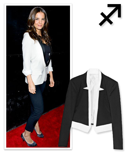 Nhân Mã – Sagittarius (22/11 – 21/12): Sự sang trọng trong trang phục là điều bạn luôn hướng tới. Với kiểu trang phục men-swear rất hợp với bạn. Bạn có thể tham khảo những chiếc quần ống suông sang trọng cùng với áo vest và áo sơ mi nữ tính. Hãy tham khảo phong cách của Katie Holmes, Scarlett Johansson. Julianne Moore, Taylor Swift. Nhân Mã – Sagittarius (22/11 – 21/12): Sự sang trọng trong trang phục là điều bạn luôn hướng tới. Với kiểu trang phục men-swear rất hợp với bạn. Bạn có thể tham khảo những chiếc quần ống suông sang trọng cùng với áo vest và áo sơ mi nữ tính. Hãy tham khảo phong cách của Katie Holmes, Scarlett Johansson. Julianne Moore, Taylor Swift.