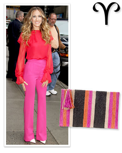 Dương Cưu – Aries (21/3 – 19/4): Bạn ưa thích màu sắc, những kiểu kẻ sọc trẻ trung. Hãy tự tin diện những bộ trang phục mình ưa thích học tập theo các sao sau: Sarah Jessica Parker, Keira Knightley, Reese Witherspoon, Kate Hudson. Dương Cưu – Aries (21/3 – 19/4): Bạn ưa thích màu sắc, những kiểu kẻ sọc trẻ trung. Hãy tự tin diện những bộ trang phục mình ưa thích học tập theo các sao sau: Sarah Jessica Parker, Keira Knightley, Reese Witherspoon, Kate Hudson.