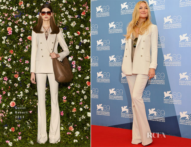 Kate Hudson lại tiếp tục ghi điểm với bộ vest sang trọng nằm trong BST mới nhất của Gucci. Kate Hudson lại tiếp tục ghi điểm với bộ vest sang trọng nằm trong BST mới nhất của Gucci.