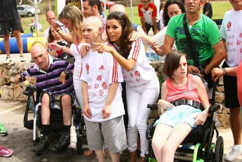 Hòa đồng cùng những người khuyết tật tham dự sự kiện thể thao này Hòa đồng cùng những người khuyết tật tham dự sự kiện thể thao này