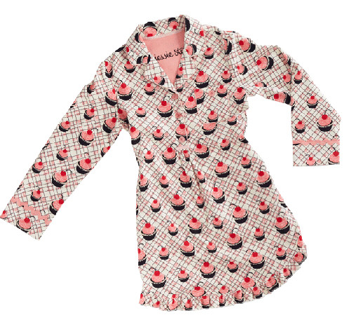 Ngoài ra còn có rất nhiều kiểu họa tiết khác, như họa tiết hình chiếc bánh ngọt ngào này chẳng hạn