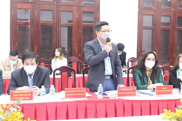 Ông Trần Mạnh Hùng – Phó Vụ trưởng Vụ Văn hoá Dân tộc thuộc Bộ Văn hoá, Thể thao và Du lịch. Ảnh: Trung Dũng