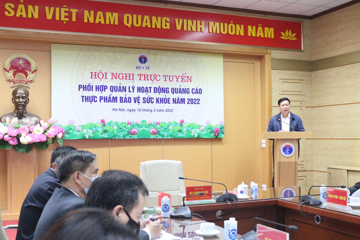 Thứ trưởng Bộ Y tế Đỗ Xuân Tuyên phát biểu tại hội nghị. Ảnh: Trung Dũng Thứ trưởng Bộ Y tế Đỗ Xuân Tuyên phát biểu tại hội nghị. Ảnh: Trung Dũng