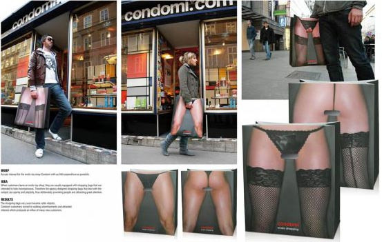 5. Quảng cáo nhạy cảm Chỗ nào thò được... cứ thò