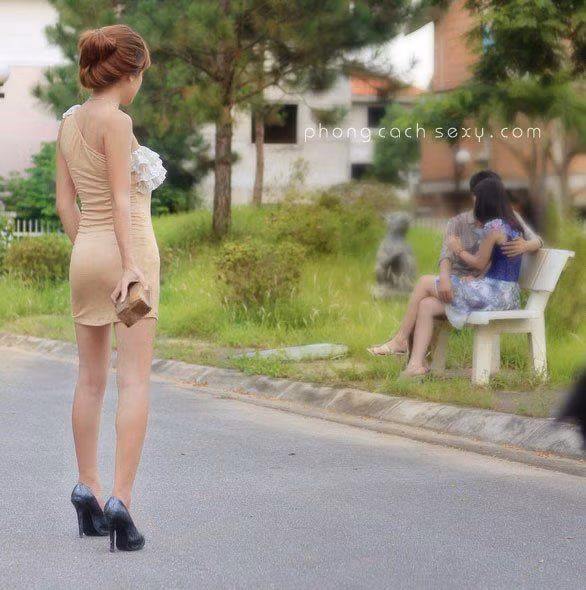 "Dám trốn bà ra công viên tâm sự với gái à" (ảnh st)