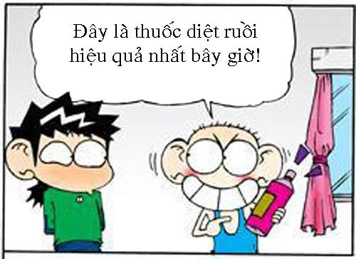 Từ lần ấy, ông quyết tâm đi buôn thuốc diệt ruồi.