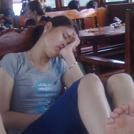 Khả năng ngủ mọi lúc, mọi nơi. Khả năng ngủ mọi lúc, mọi nơi.