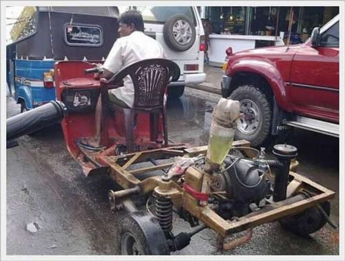 Chiếc xe nhận giải "Sáng tạo không tưởng" Chiếc xe nhận giải "Sáng tạo không tưởng"