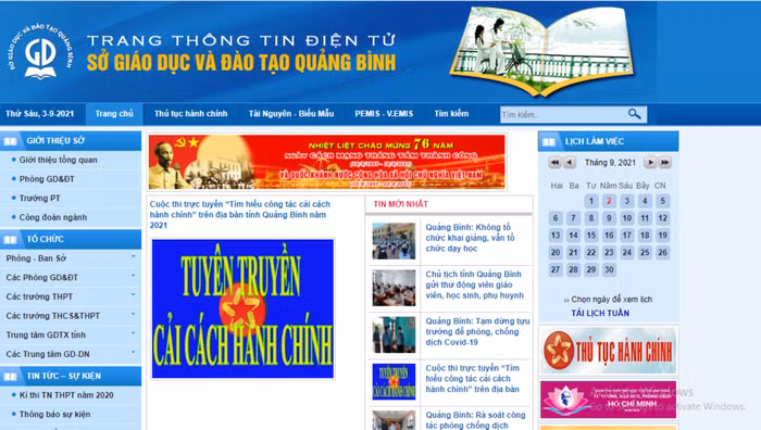 Nguyên Giám đốc sở Giáo dục và Đào tạo tỉnh Quảng Bình có nhiều sai phạm trong việc ký các quyết định tuyển dụng giáo viên. Ảnh: NP