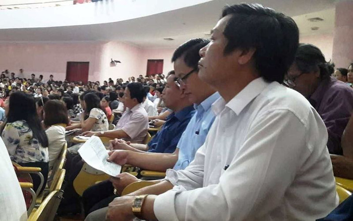 Giáo viên biệt phái về các phòng giáo dục sẽ bị cắt nhiều chế độ hỗ trợ. (trong ảnh: giáo viên Đà Nẵng tham dự hội thảo về chương trình giáo dục phổ thông mới). Giáo viên biệt phái về các phòng giáo dục sẽ bị cắt nhiều chế độ hỗ trợ. (trong ảnh: giáo viên Đà Nẵng tham dự hội thảo về chương trình giáo dục phổ thông mới).