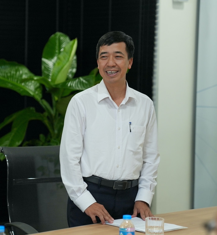 Tiến sĩ Nguyễn Trung Kiên - Viện trưởng Viện công nghệ Thông tin và Truyền thông CDIT (Học viện Công nghệ Bưu chính Viễn thông). Ảnh: Nhà trường cung cấp DSC09291.JPG
