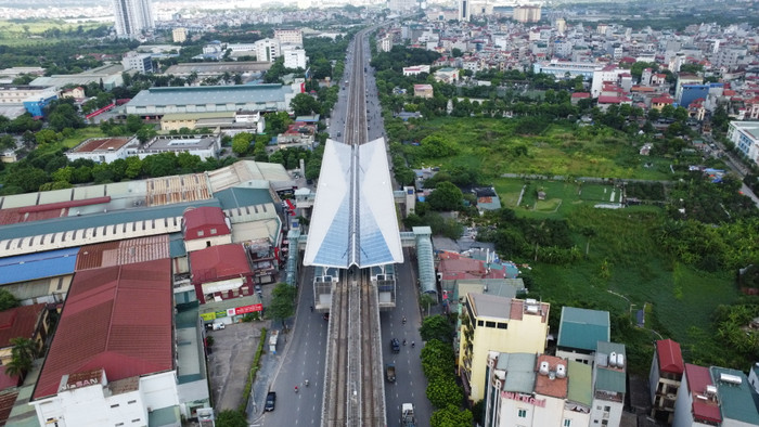 Người dân bày tỏ vui mừng với thông tin dự kiến tuyến Nhổn - Ga Hà Nội đưa vào khai thác tháng 7/2024 GDVN_15.JPG