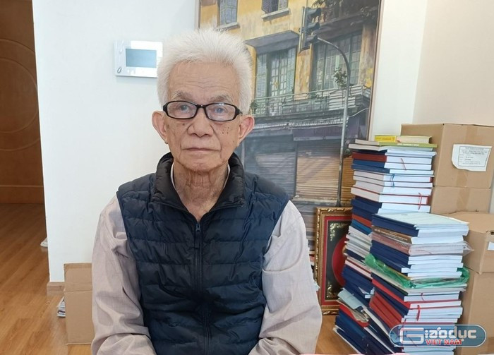Phó Giáo sư, Tiến sĩ Đặng Quốc Bảo - nguyên Hiệu trưởng Trường Cán bộ Quản lý Giáo dục và Đào tạo (nay là Học viện Quản lý Giáo dục). Ảnh: Phạm Minh gdvn-pgsdangquocbao-9952.jpg