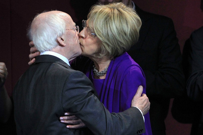 Tổng thống Ireland Michael Higgins và phu nhân Sabina. Tổng thống Ireland Michael Higgins và phu nhân Sabina.