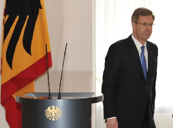 Tổng thống Đức từ chức sau vụ bê bối vay nợ. Ảnh: Tân Hoa xã. Tổng thống Đức từ chức sau vụ bê bối vay nợ. Ảnh: Tân Hoa xã.