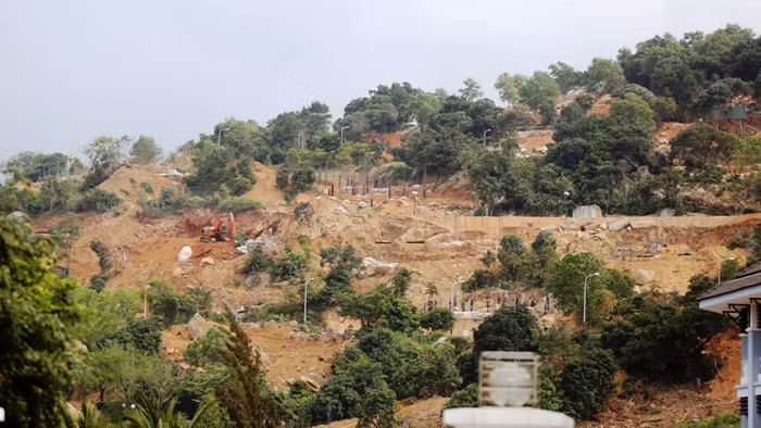 Xây dựng 40 móng biệt thự không phép trên bán đảo Sơn Trà ảnh 2 Xây dựng 40 móng biệt thự không phép trên bán đảo Sơn Trà ảnh 2
