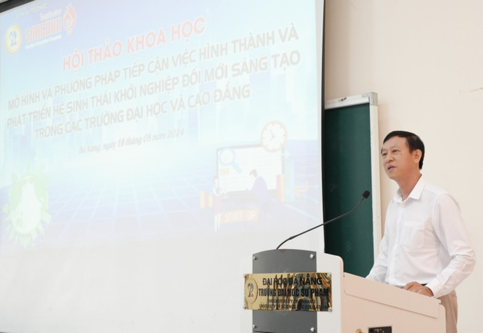 Doanh nhân Lý Đình Quân, Tổng Giám đốc SHI chia sẻ về đổi mới sáng tạo. ued-ket-noi-nghiep-phat-trien-he-sinh-thai-khoi-nghiep-doi-moi-sang-tao_04.jpg