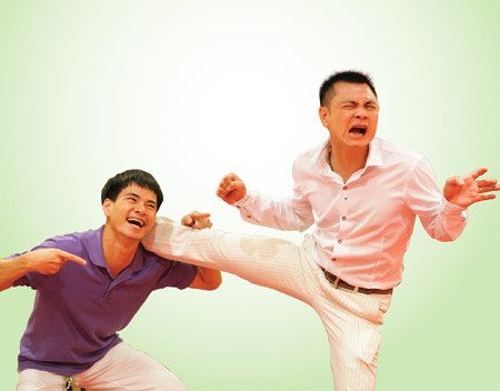 Bắc ơi, chú đừng có đứng cao lên, rách quần mới của anh bây giờ. Vợ anh nó lại tưởng anh lăng nhăng thì chết đấy! Bắc ơi, chú đừng có đứng cao lên, rách quần mới của anh bây giờ. Vợ anh nó lại tưởng anh lăng nhăng thì chết đấy!