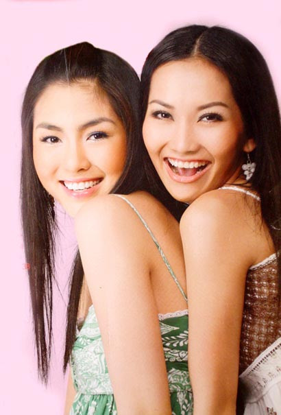 Tăng Thanh Hà kém Kim Hiền 4 tuổi nhưng bề ngoài thì Hà Tăng có vẻ già dặn và "đàn chị" hơn. Họ biết nhau qua phim "Dốc tình" nhưng đến phim thứ hai đóng cùng nhau là "Hương phù sa" mới đánh dấu sự thân thiết của họ. Út nhỏ Hà Tăng và Kim Hiền càng thân nhau hơn khi Hà du học bên Singapore, Hiền luôn giữ liên lạc với cô. Và khi Hà Tăng về nước, mối quan hệ chị em với Út Ráng càng trở nên thân hơn. Tăng Thanh Hà kém Kim Hiền 4 tuổi nhưng bề ngoài thì Hà Tăng có vẻ già dặn và "đàn chị" hơn. Họ biết nhau qua phim "Dốc tình" nhưng đến phim thứ hai đóng cùng nhau là "Hương phù sa" mới đánh dấu sự thân thiết của họ. Út nhỏ Hà Tăng và Kim Hiền càng thân nhau hơn khi Hà du học bên Singapore, Hiền luôn giữ liên lạc với cô. Và khi Hà Tăng về nước, mối quan hệ chị em với Út Ráng càng trở nên thân hơn.