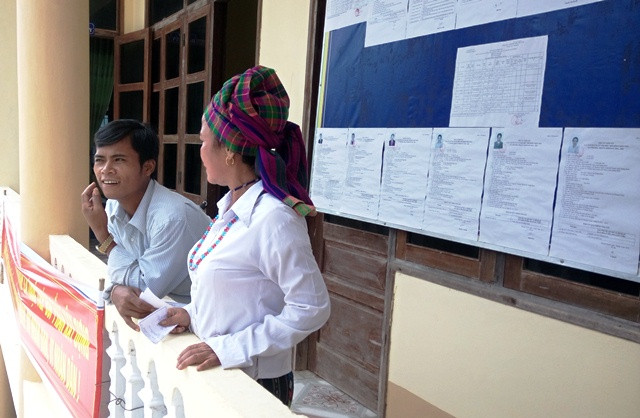 Đồng bào dân tộc Ma Coong háo hức đi bầu cử ảnh 7