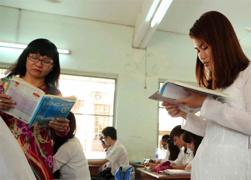 Có thêm phần thi nghe – nói ở môn thi tiếng Anh tuyển sinh vào lớp 10 ảnh 1 Có thêm phần thi nghe – nói ở môn thi tiếng Anh tuyển sinh vào lớp 10 ảnh 1