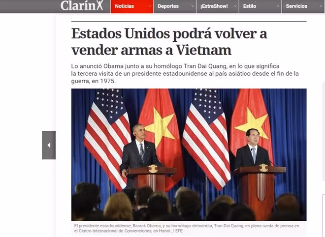 Truyền thông châu Mỹ đưa tin về chuyến thăm Việt Nam của ông Obama ảnh 1 Truyền thông châu Mỹ đưa tin về chuyến thăm Việt Nam của ông Obama ảnh 1