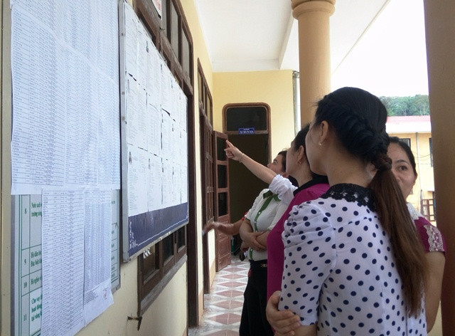 Đồng bào dân tộc Ma Coong háo hức đi bầu cử ảnh 8