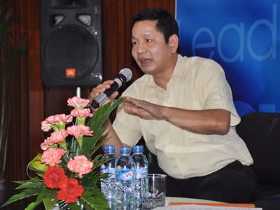 TGĐ FPT Trương Gia Bình vẫn kiên định với quyết định trảm tướng khi CEO không hoàn thành 80% kế hoạch (Ảnh: Chúng ta)