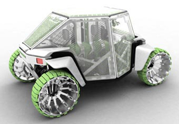 2. Mẫu xe Hummer O2 Hummer 02 của GM là mẫu xe đã giành giải nhất tại The Los Angeles Auto Show’s Design Challenge. Điểm nổi bật của chiếc xe là khả năng tạo ra nguồn oxy sạch từ khí thải nhờ những tấm tảo gắn trên thân xe. Những tấm tảo này sẽ hấp thụ C02 và chuyển hóa thành không khí sạch để thở. Ngoài ra, mẫu xe này còn được cho là có khả năng đảm bảo an toàn cao và góp phần hướng nghành công nghiệp ô tô để đưa ra những mẫu xe thân thiện với môi trường hơn.