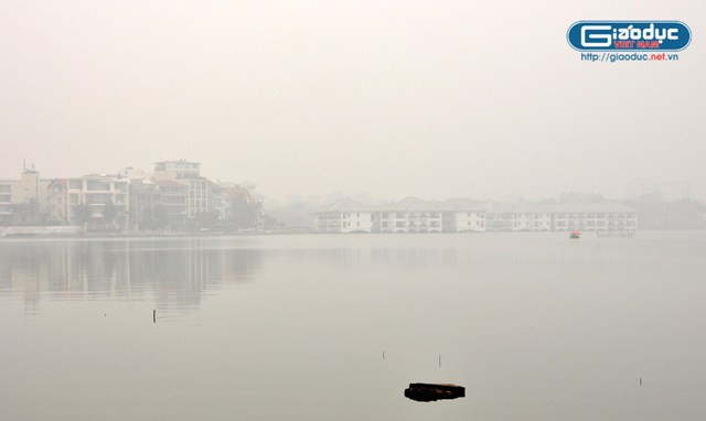 Hồ Tây mịt mù trong sương Hồ Tây mịt mù trong sương