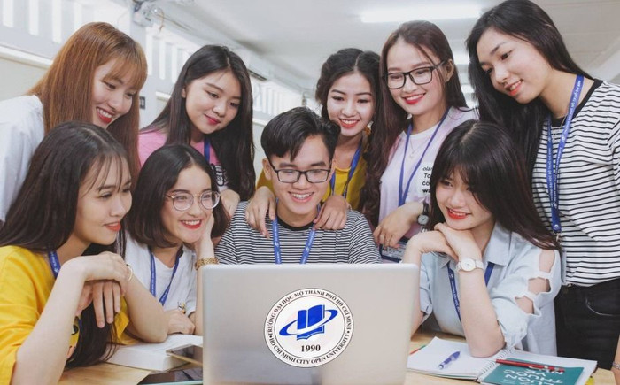 Sinh viên Trường Đại học Mở Thành phố Hồ Chí Minh (Ảnh: Website nhà trường). Thuvien-1024x576.jpg