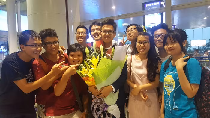 Thanh Lâm đã chuẩn bị du học từ khi còn là cậu học trò lớp 11 (Ảnh: Thùy Linh)