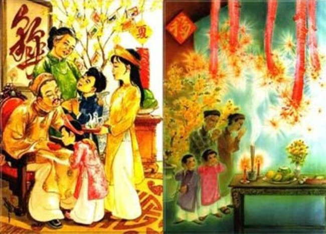 Tết sum vầy bên gia đình là khao khát của tất cả mọi người (ảnh minh họa nguồn VTV)