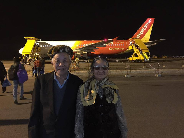 Hai người bác của Blogger Nguyễn Ngọc Long (ảnh trên trang cá nhân của Blogger Nguyễn Ngọc Long).