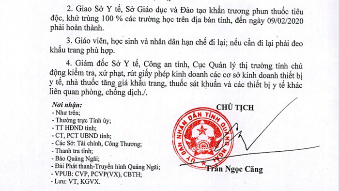 Quảng Ngãi cho học sinh nghỉ học từ chiều ngày 3/2. Ảnh: AP Quảng Ngãi cho học sinh nghỉ học từ chiều ngày 3/2. Ảnh: AP