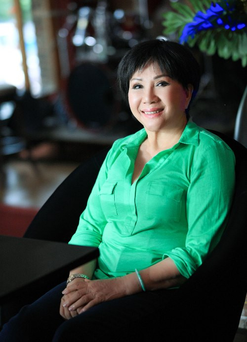 Nữ danh ca cho biết, bà luôn hài lòng với cuộc sống hiện tại. Nữ danh ca cho biết, bà luôn hài lòng với cuộc sống hiện tại.