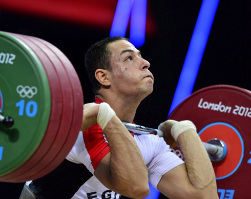 Lực sĩ người Ai Cập, Ibrahim Ramadan. Lực sĩ người Ai Cập, Ibrahim Ramadan.