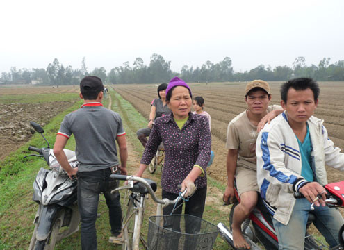 Nhiều lao động Nghệ An sẵn sàng trở lại Lybia để làm việc. Ảnh: Nguyên Khoa