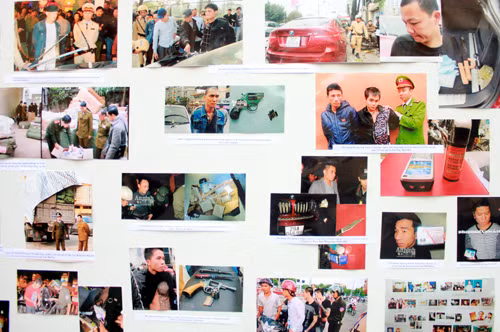 Những giang hồ tàng trữ "hàng nóng, "hàng lạnh" bị công an bắt giữ Những giang hồ tàng trữ "hàng nóng, "hàng lạnh" bị công an bắt giữ