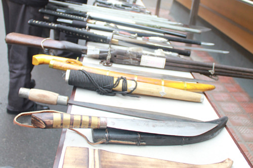 Dao, kiếm các kiểu