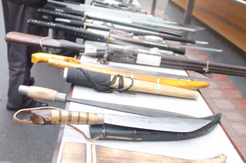 Dao, kiếm các kiểu Dao, kiếm các kiểu