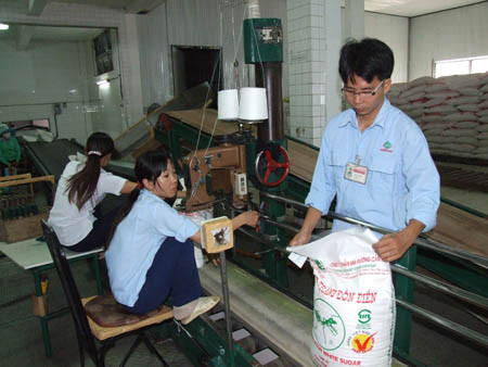 Cơ sở pha chế đường của ông Thích (ảnh do đoàn kiểm tra cung cấp). Cơ sở pha chế đường của ông Thích (ảnh do đoàn kiểm tra cung cấp).