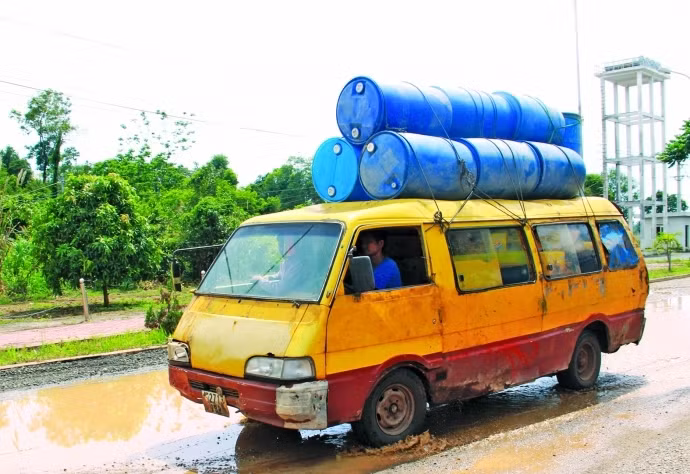 Tình trạng xe quá niên hạn sử dụng lưu thông trên đường vẫn còn diễn ra - ảnh nguồn: Báo Giáo thông