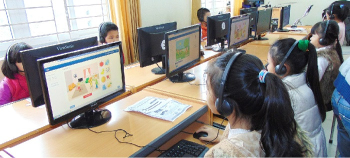 Cuộc thi trực tuyến Olympic Tiếng Anh thông minh chính thức bắt đầu ảnh 1