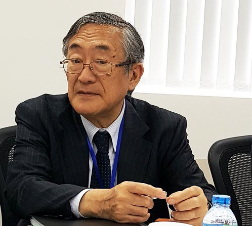 Giáo sư Furuta Motoo (Ảnh: Thùy Linh) Giáo sư Furuta Motoo (Ảnh: Thùy Linh)