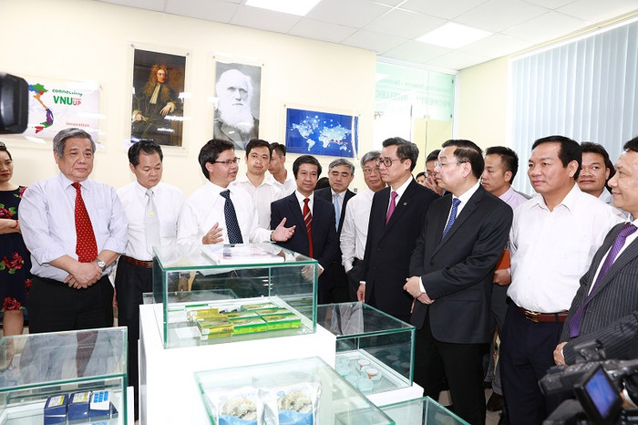 Tòa nhà Ươm tạo tài năng và Hỗ trợ khởi nghiệp, Đại học Quốc gia Hà Nội (Ảnh: VNU) Tòa nhà Ươm tạo tài năng và Hỗ trợ khởi nghiệp, Đại học Quốc gia Hà Nội (Ảnh: VNU)